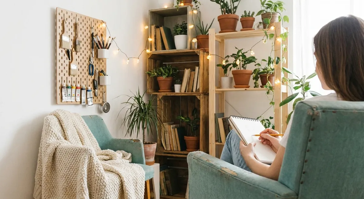 Build a Relaxing Hobby Space Without Overspending