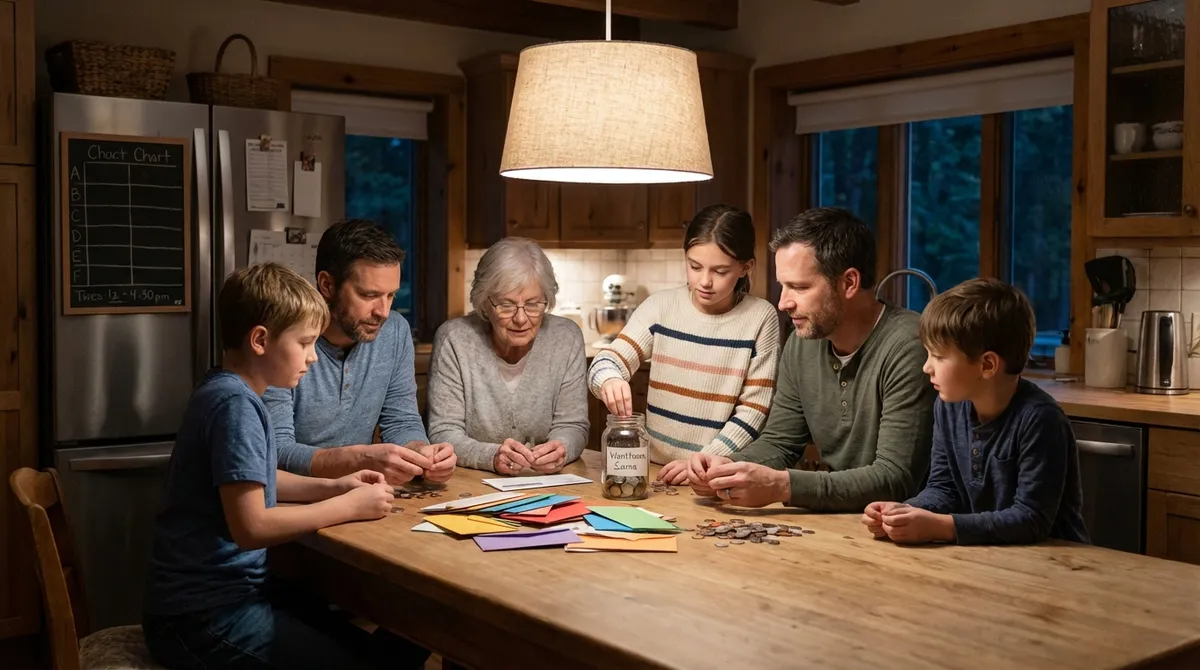 Money Talk at the Dinner Table: Building a Financially Savvy Household